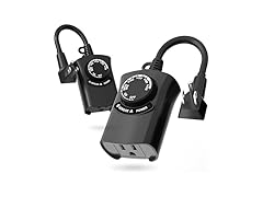 HBN Outdoor Light Timer 2 Pack