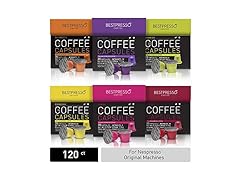 Bestpresso Nespresso Variety, 120pk