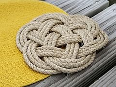 9" Rope Knot Trivet