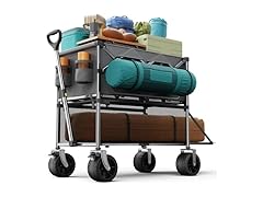 Collapsible Wagon Double Decker Grey