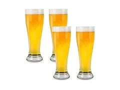 Nucleated Pilsner Glasses 16oz 8-Pack