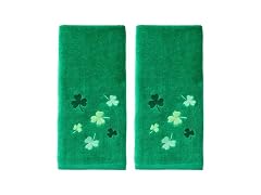 SKL Home St. Patrick's Day Tossed Shamrocks 100% Cotton
