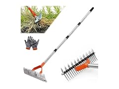 Qikstren Thatch Rake with Adjustable Handle
