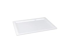 White Tray, 12"x 18"- White, Plastic, 24