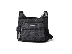 Baggallini Securtex Anti-Theft Crossbody Bag Midnight