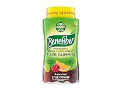 Benefiber Prebiotic Fiber Supplement Gummies