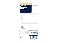 Filofax Personal Password Paper Refill