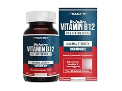 Triquetra Health BioActive Vitamin B12 5000mcg, 60 servin