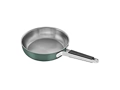 ZWILLING Pure 9.5-inch Stainless Steel Fry Pan, Green