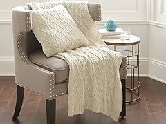 Diamond Knit Deco Pillow