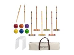 6-Player Croquet Set Lawn Game w/ Bag