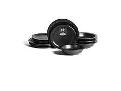 Stone Lain Oasis 12-Piece Dinnerware Set Stoneware