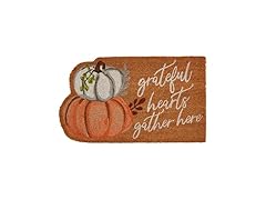 Mud Pie Pumpkin Welcome Mat; 17" x 29"