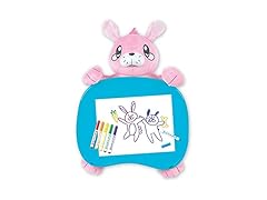 Crayola Travel Lap Desk with Storage, Bunny