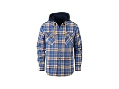Field & Stream Mens Widgeon Waffle Hooded Flannel