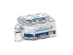 Amazon Grocery, Purified Water, 16.9 Fl