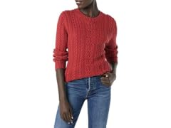 Amazon Essentials Women (L) Fisherman Sweater BC29