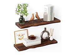 Avytronx Floating Shelves for Wall Walnut