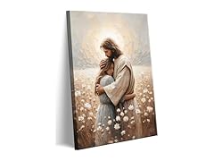 GGX Jesus Hugging Woman Canvas Wall
