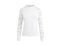 Kanu Surf Women's LS UPF50 Rash Top White (XL)