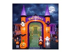 12.5FT Halloween Inflatable Arch Tombstone