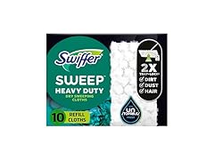 Swiffer Sweeper Heavy Duty Cloth Refills 10 Ct