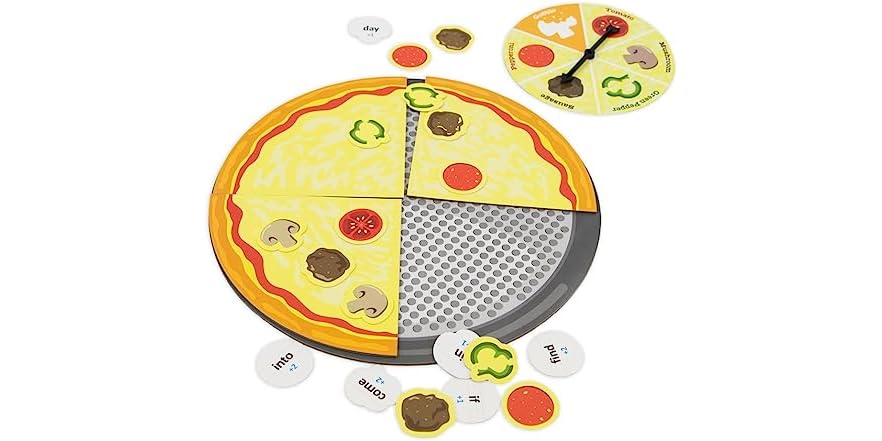 Pint-Size Scholars Sight Words Pizza Board Game