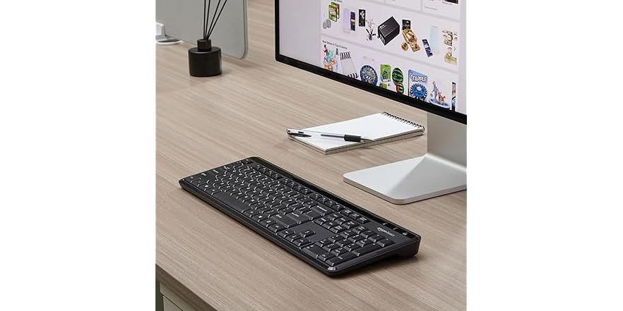 Amazon Basics Modern Wireless Keyboard