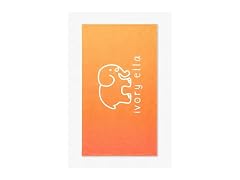 Ivory Ella, Beach Towel, Fire Ombre