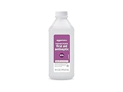 Amazon Basics 91% Isopropyl Alcohol First Aid Antiseptic