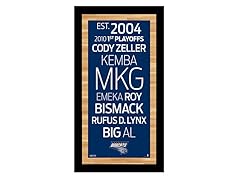 Charlotte Bobcats 9.5" x 19" Sign