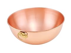 Solid Copper Beating Bowl, 5 Qt.