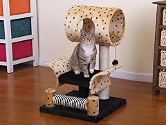28" Leopard Print Cat Condo