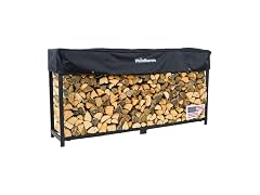  Woodhaven 10-Foot Firewood Rack 