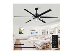 Parrot Uncle 72 Inch Industrial Ceiling Fan