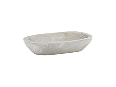 ]Table Sugar Hand Carved Paulownia Wood Dough Bowl