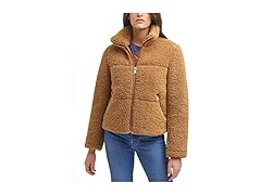 Levis Womens Breanna Faux Fur Jacket (S)