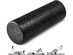 Yes4All Foam Roller 18" Black