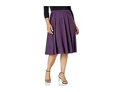 Star Vixen Midi Full Skater Skirt (2X)