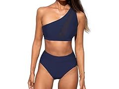 CUPSHE 2 PC Shoulder Strap Swimsuit
