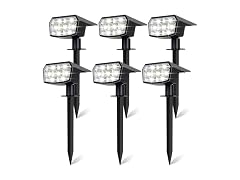 Sucolite 6-Pack Solar Spot Lights