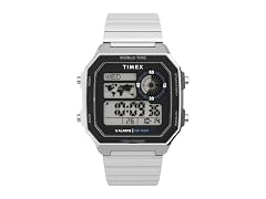 Timex Men World Time Digital 40mm Watch - Bracelet