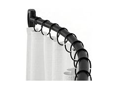 HIGHCRAFT Curved Shower Curtain Rod 73"