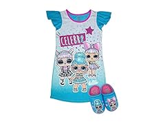 Girls Dorm PJs & Slippers Pajama Set