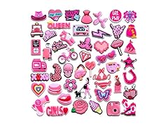 pocpockets 35 50PCS Preppy Shoe Charms