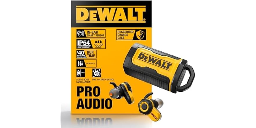Dw2 Key Dewalt 190 2097 DW2 Bluetooth Jobsite Earbuds