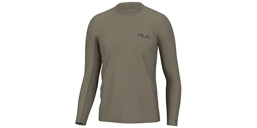 HUK Playera De Manga Larga Strike | Performance Fishing Shirt De Manga