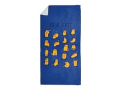 Yoga Cats Beach Towel
