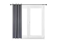Sunnydaze Decor Blackout Panel, 52x108, Grey