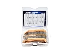 1000pc Resistor Kit 25 Values 1/4W